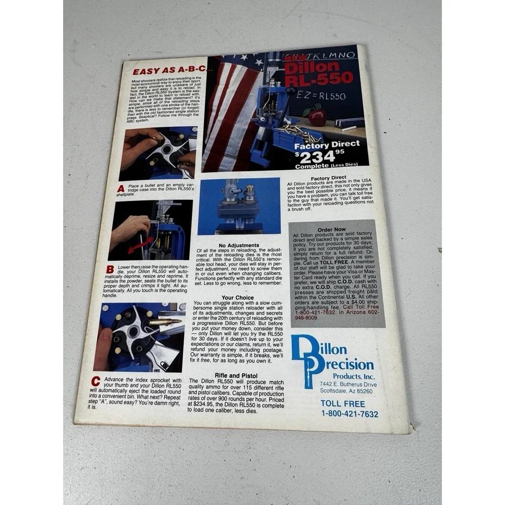 July‎ 1986 American Rifleman NRA Magazine Handgun Shotgun Hunting Camouflage